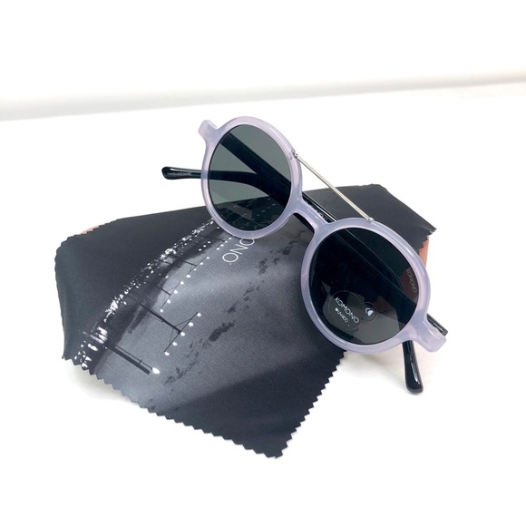 KOMONO Vivien Violet/Black Sunglasses (NEW) - Picture 6 of 12